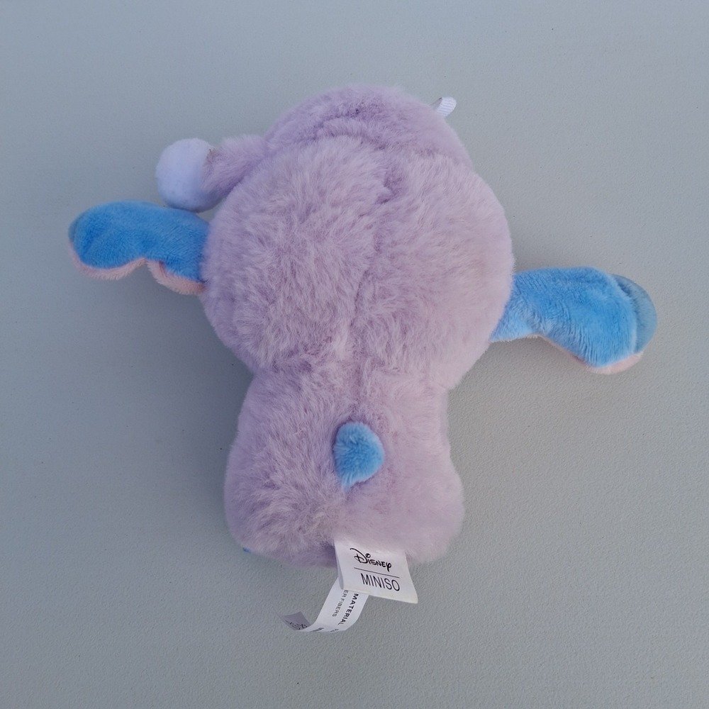 MINISO Disney Lilo & Stitch Purple Pajamas Ice Cream Plush Figure Love Eyes - Picture 3 of 5